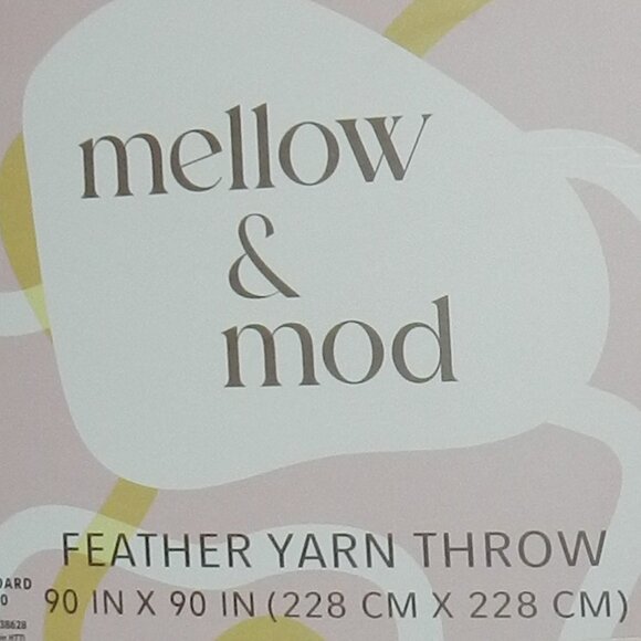 Mushrooms Soft & Cozy Feather Yard Oversized Throw 90" X 90" 🆕📦⌚🏃🏻💨⚡🚚 - Picture 9 of 13